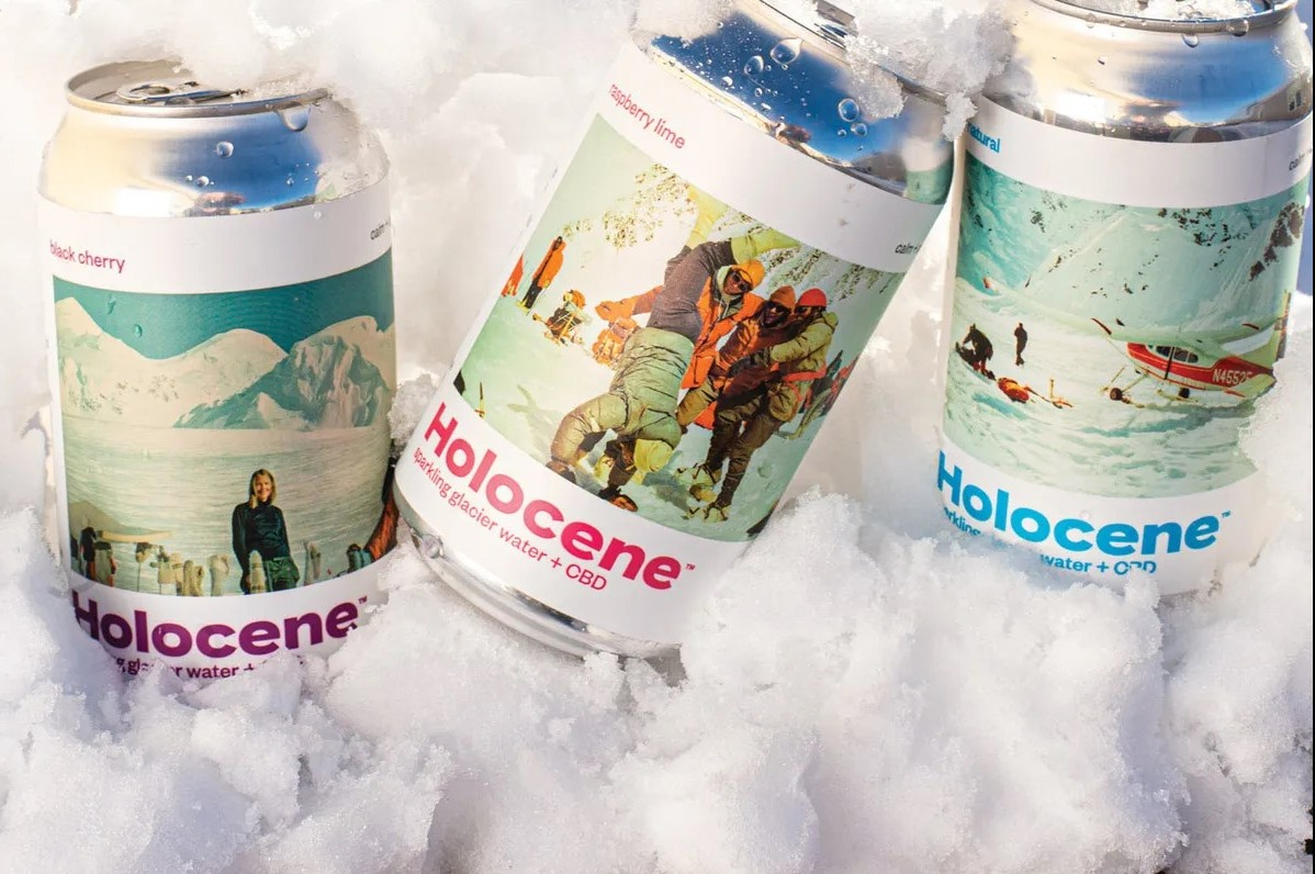 Photograph of product: Natural (10mg) Holocene CBD Glacier Water