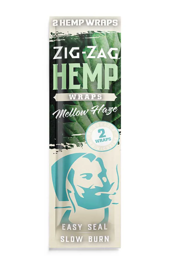 Photograph of product: Zig Zag Hemp Wraps Mellow Haze
