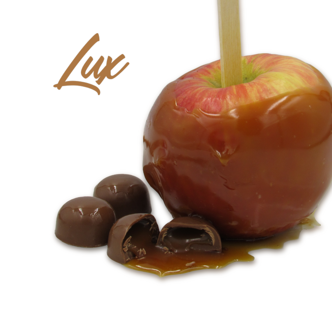 Photograph of product: Lux: Milk Chocolate Caramel Apple - 10pk 100mg