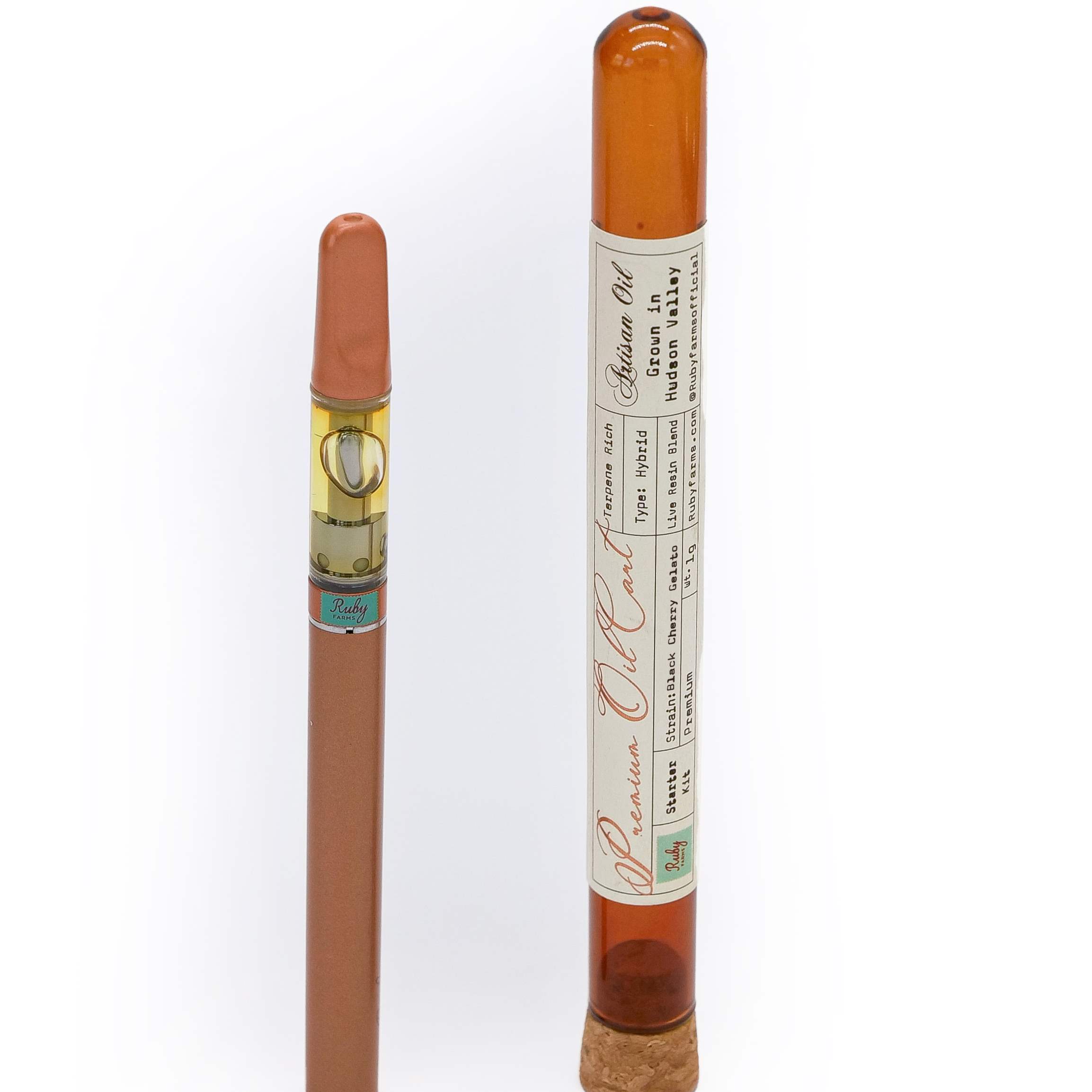 Photograph of product: Black Cherry Gelato Starter Kit | 1g LR Cart