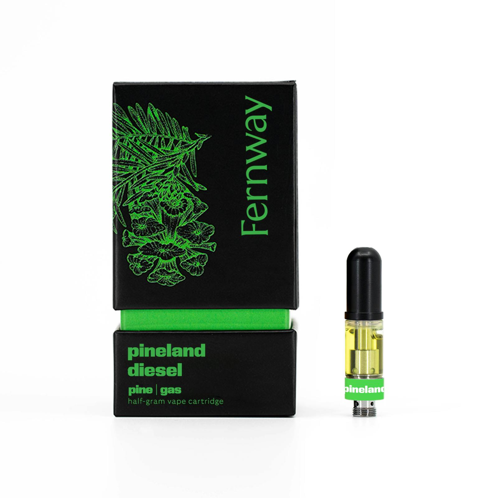 Photograph of product: PINELAND DIESEL 1G VAPE CARTRIDGE (S)