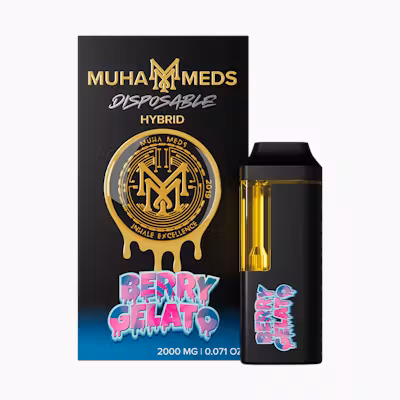 Photograph of product: REC Muha Meds-Berry Gelato- Disposable