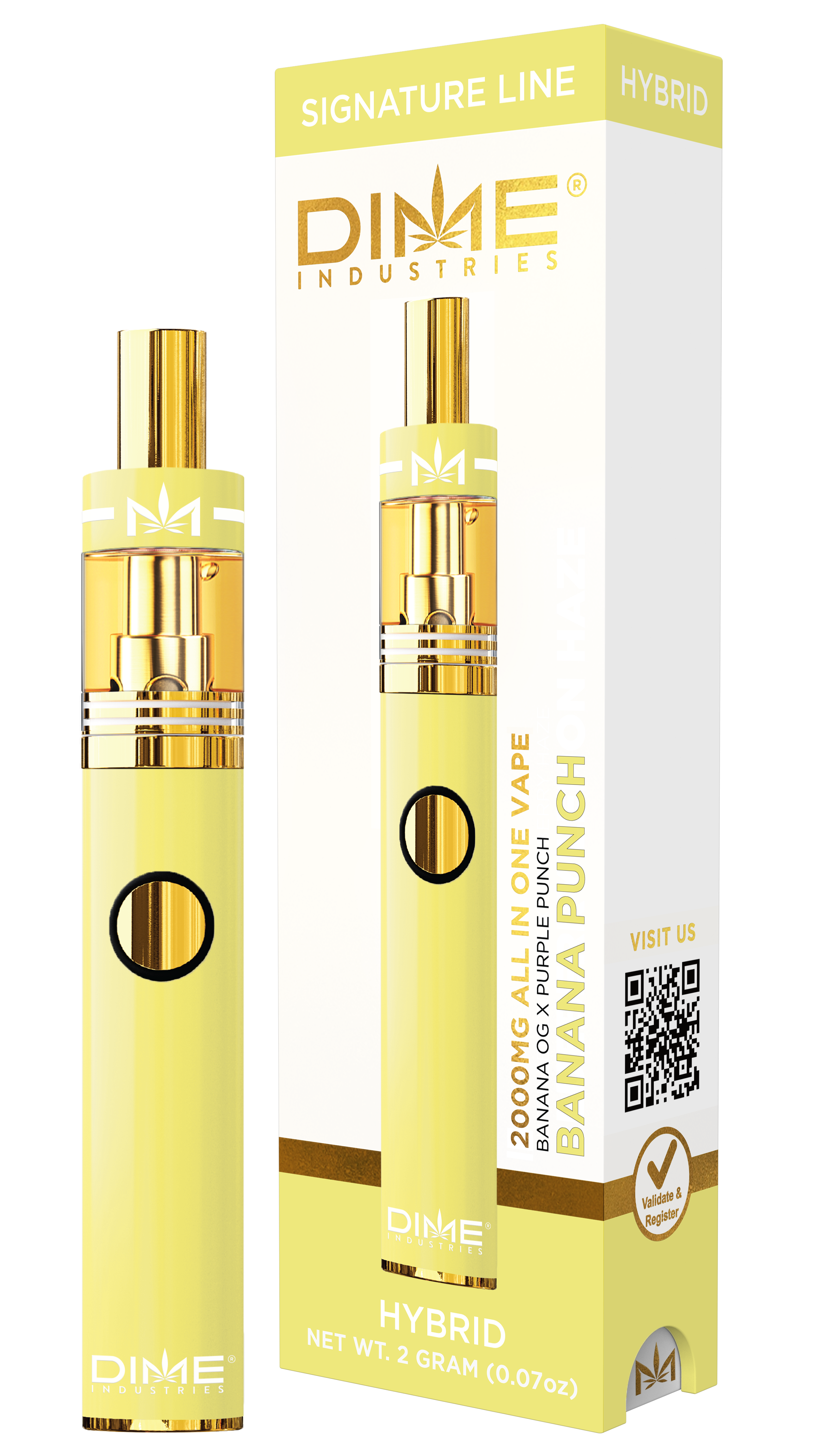 Photograph of product: Banana Punch | Disposable DIME