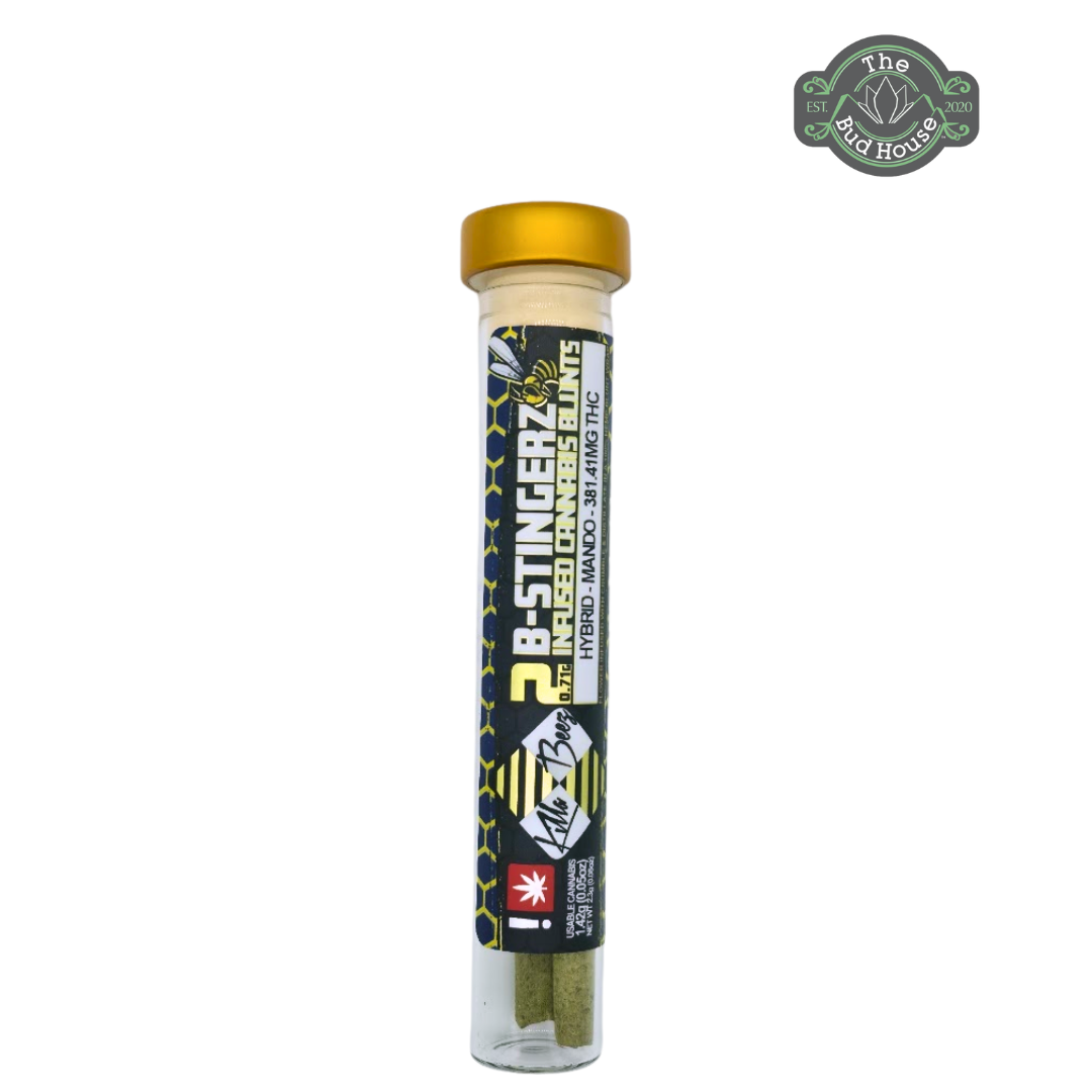 Photograph of product: Killa Beez 2pk MANDO 0.71g Infused Blunts