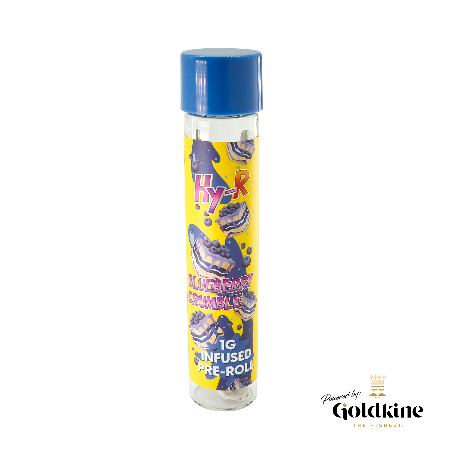 Photograph of product: Blueberry Crumble Infused Pre-Roll | 1g