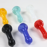 Photograph of product: 2.5" Assorted Bulk Glass Hand Pipes