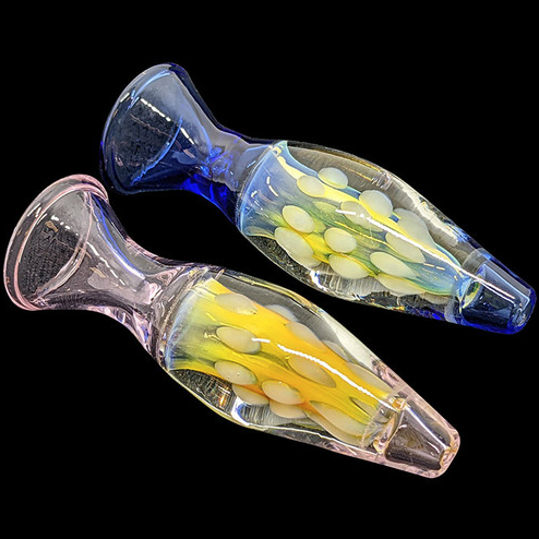 Photograph of product: 3" Lava Lamp Chillum Hand Pipe