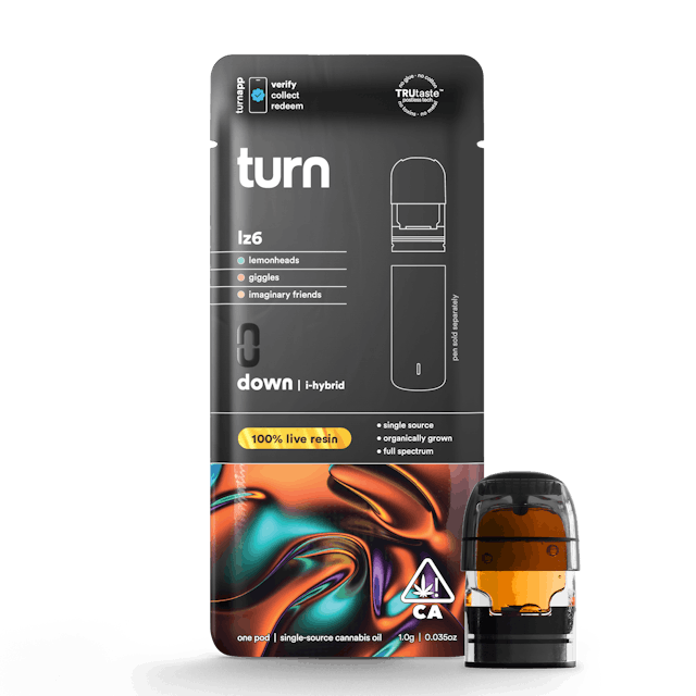 Photograph of product: LZ6 (H) 1g Live Resin Pod - Retail