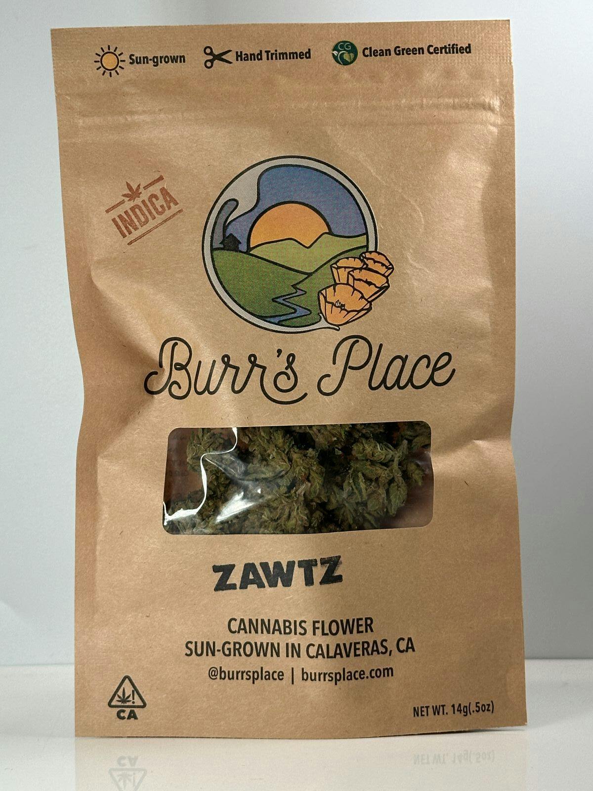 Photograph of product: Burr's Place Zawtz 1/2 28% PD