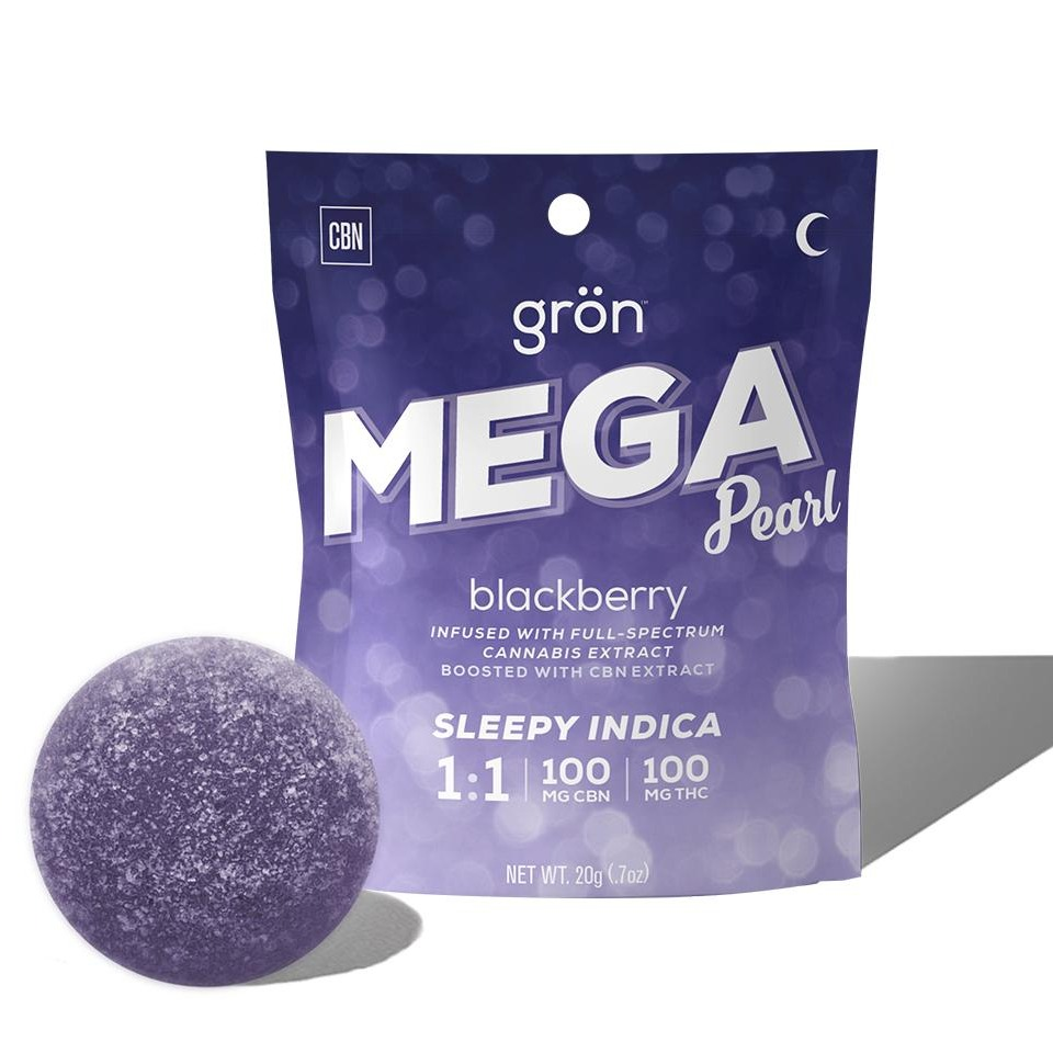 Photograph of product: Gron 1:1 CBN:TH-oui Blackberry Sleep Mega Pearl