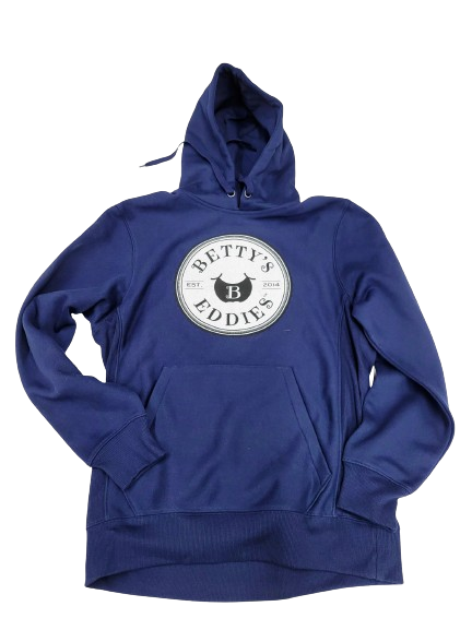 Photograph of product: Betty's Eddies Bedtime Hooded Sweatshirt (True Navy)