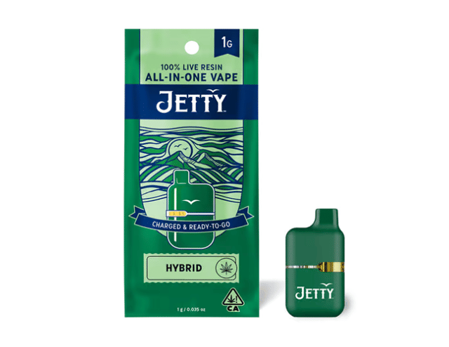 Photograph of product: Jetty: Stank Berry (H) Live Resin Mini Tank - 1g Disposable - 