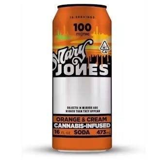 Photograph of product: Mary Jones Drink Orange Cream 100mg