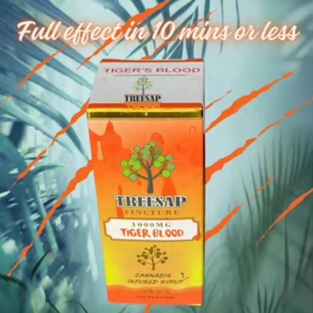 Photograph of product: Treesap Syrup Tigers Blood 1000MG