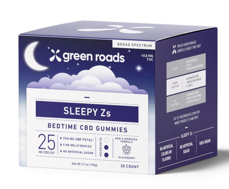 Photograph of product: Sleepy Zs CBD Gummies 750 mg