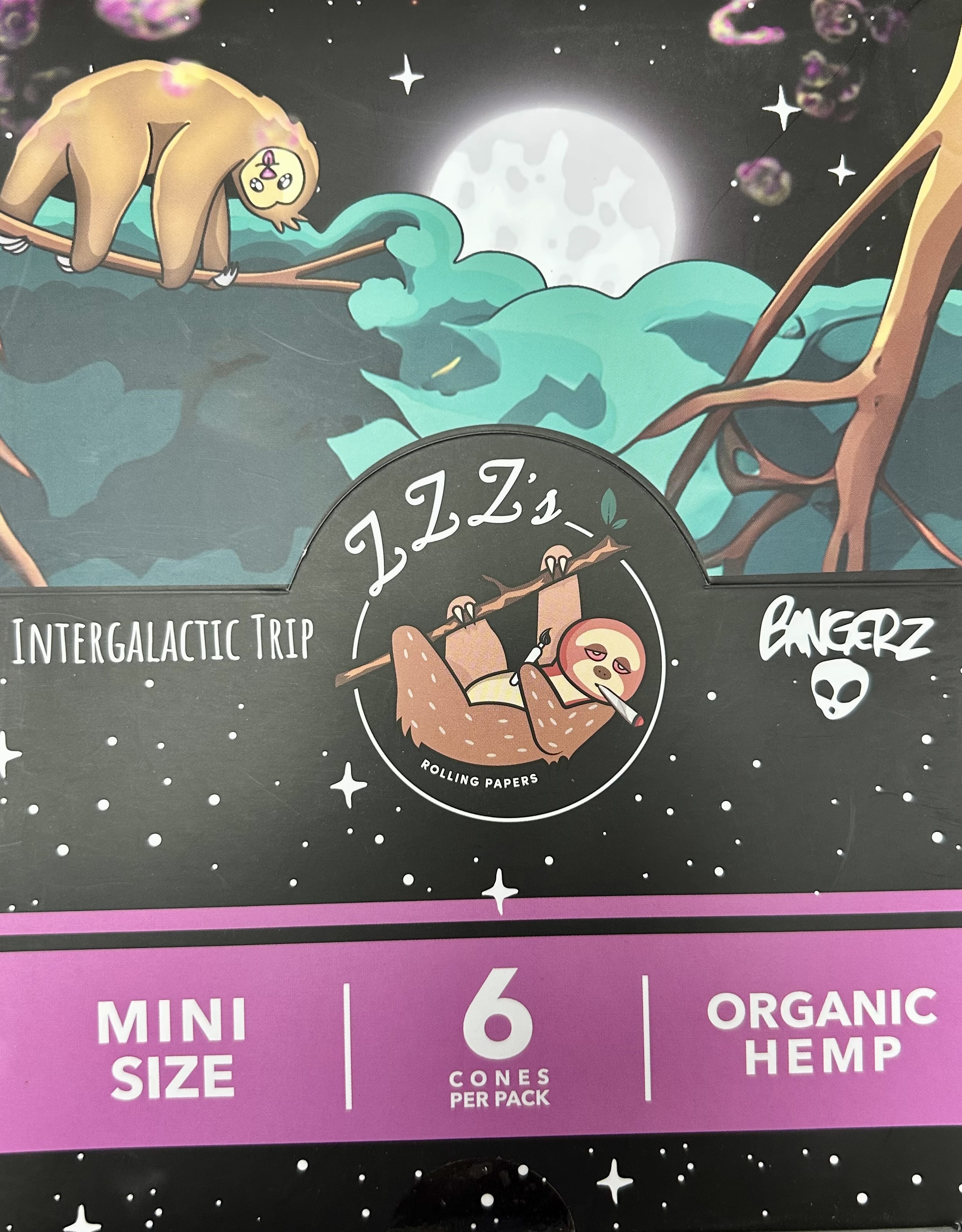 Photograph of product: Intergalactic Trip Mini Cone 6pk | ZZZ Collective