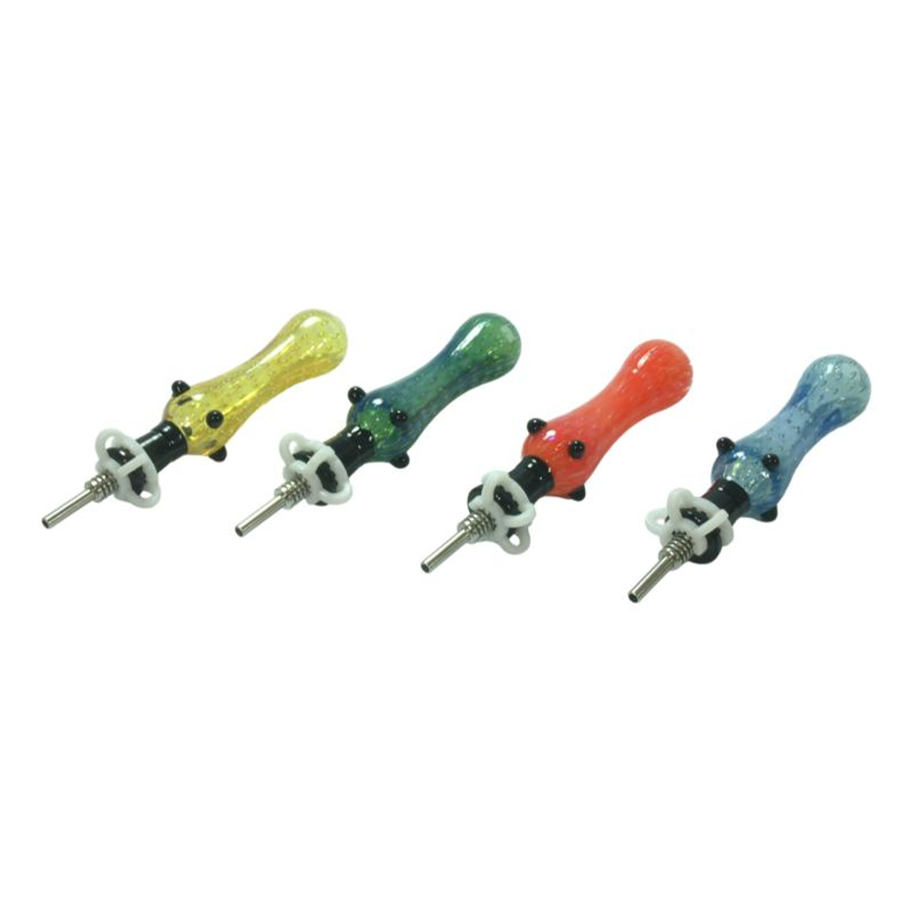 Photograph of product: 10mm Titanium Tip Honey Straw