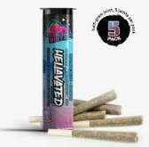 Photograph of product: Juicy Stickz Razberry Blitz 5pk Infused Preroll (Hellavated)