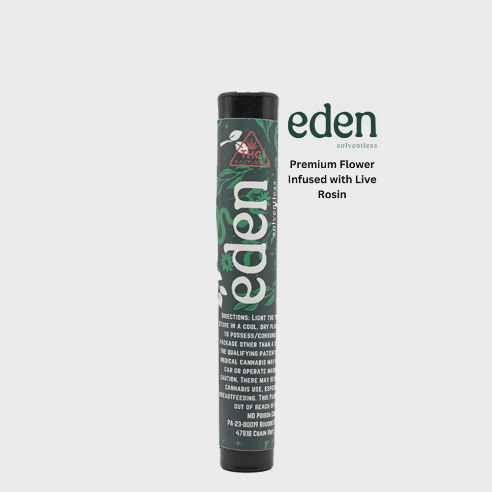 Photograph of product: Eden BH Infused Pre-Roll Maraschino Legend 1g 1pk
