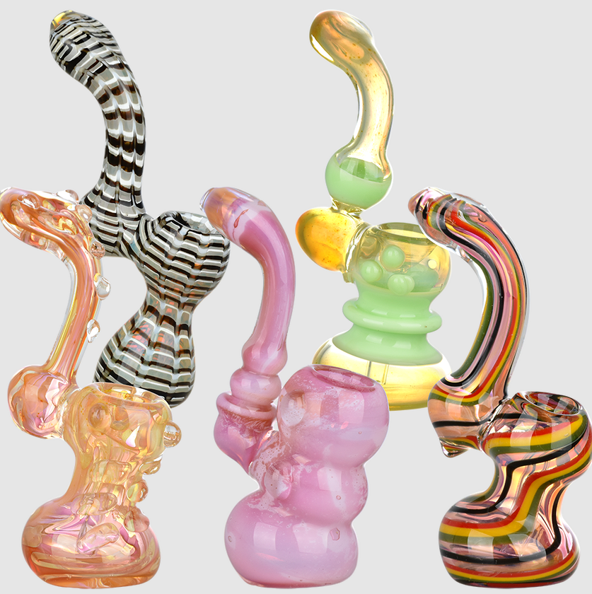 Photograph of product: Glass - Bubbler - Illustrious Sherlock - 5-6" - Assorted Styles