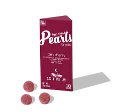 Photograph of Product: 10:1 CBN/THC Tart Cherry Pearls (Gron)