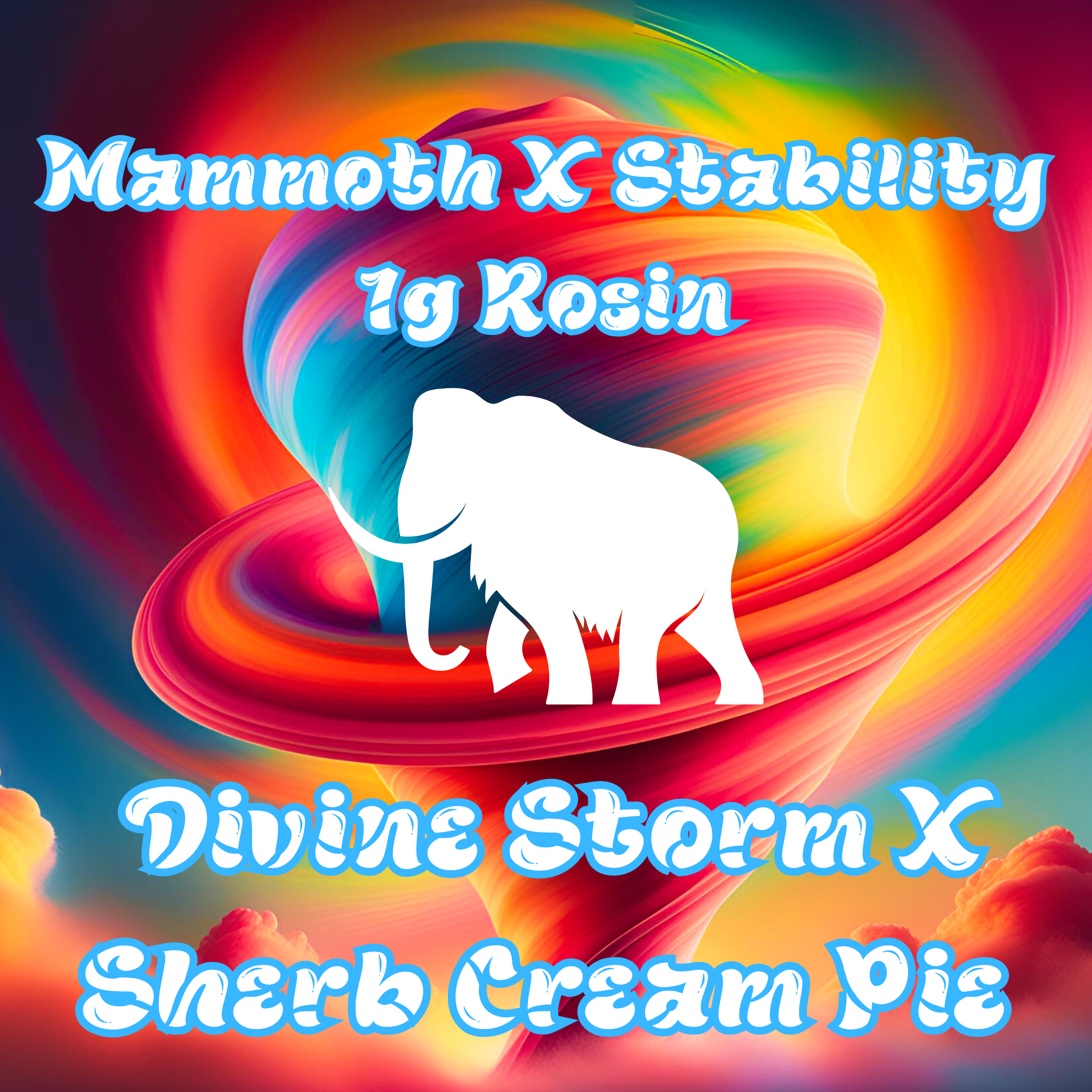 Photograph of Product: Mammoth- Rosin-Divine Storm X Sherb Cream Pie