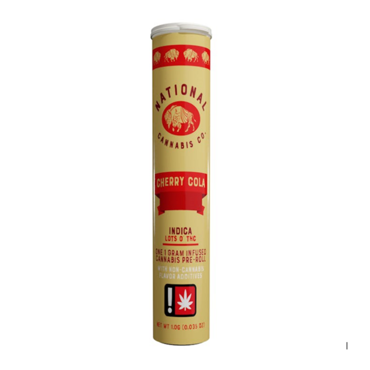 Photograph of product: National Cherry Cola Infused