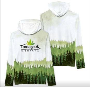 Photograph of Product: Shirts - - Long Sleeve - Hooded Sun Shirt $50