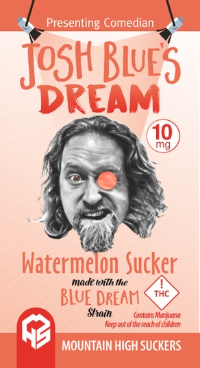 Photograph of product: MHS - Josh Blue's Watermelon Sucker - 10mg