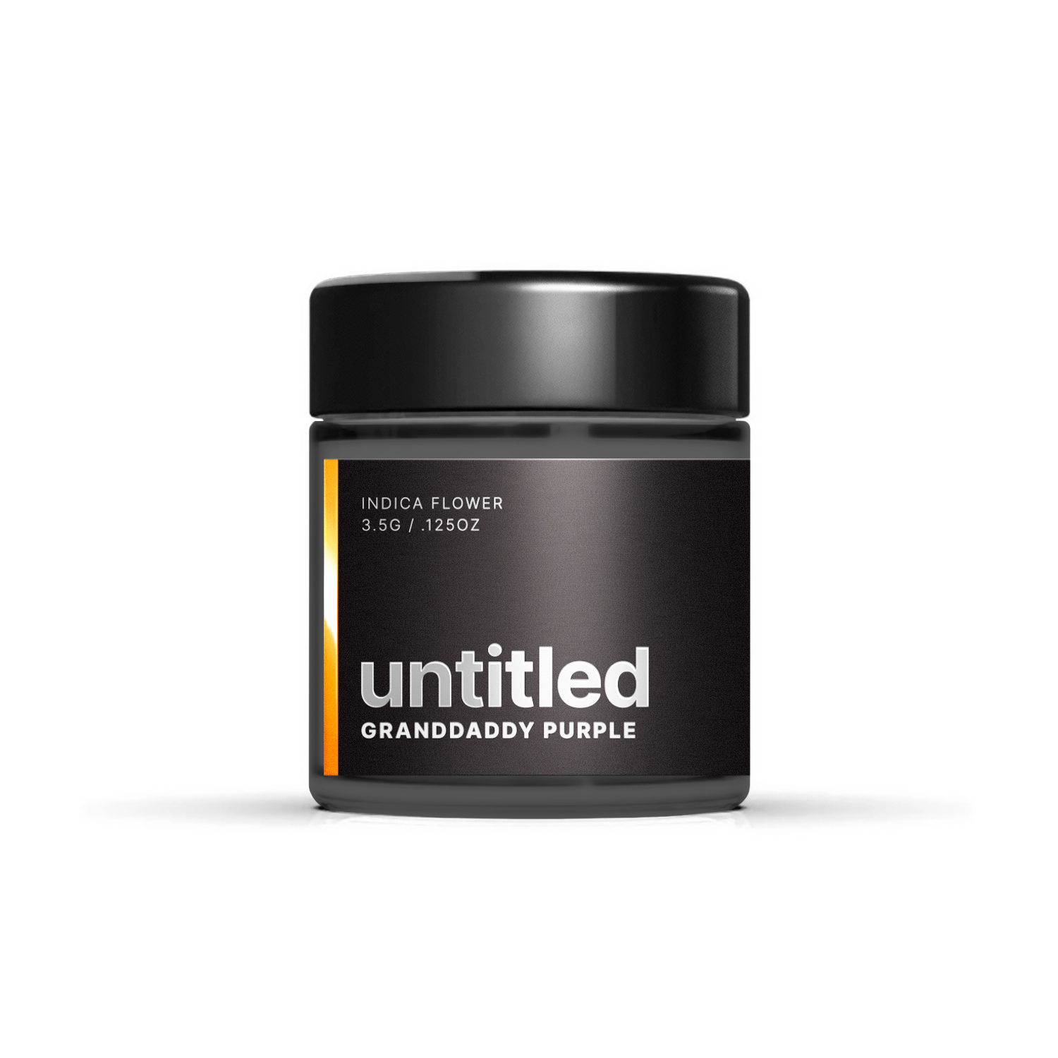 Photograph of product: Untitled 3.5G Jar Granddaddy Purple Oui'd 28.96%TH-oui