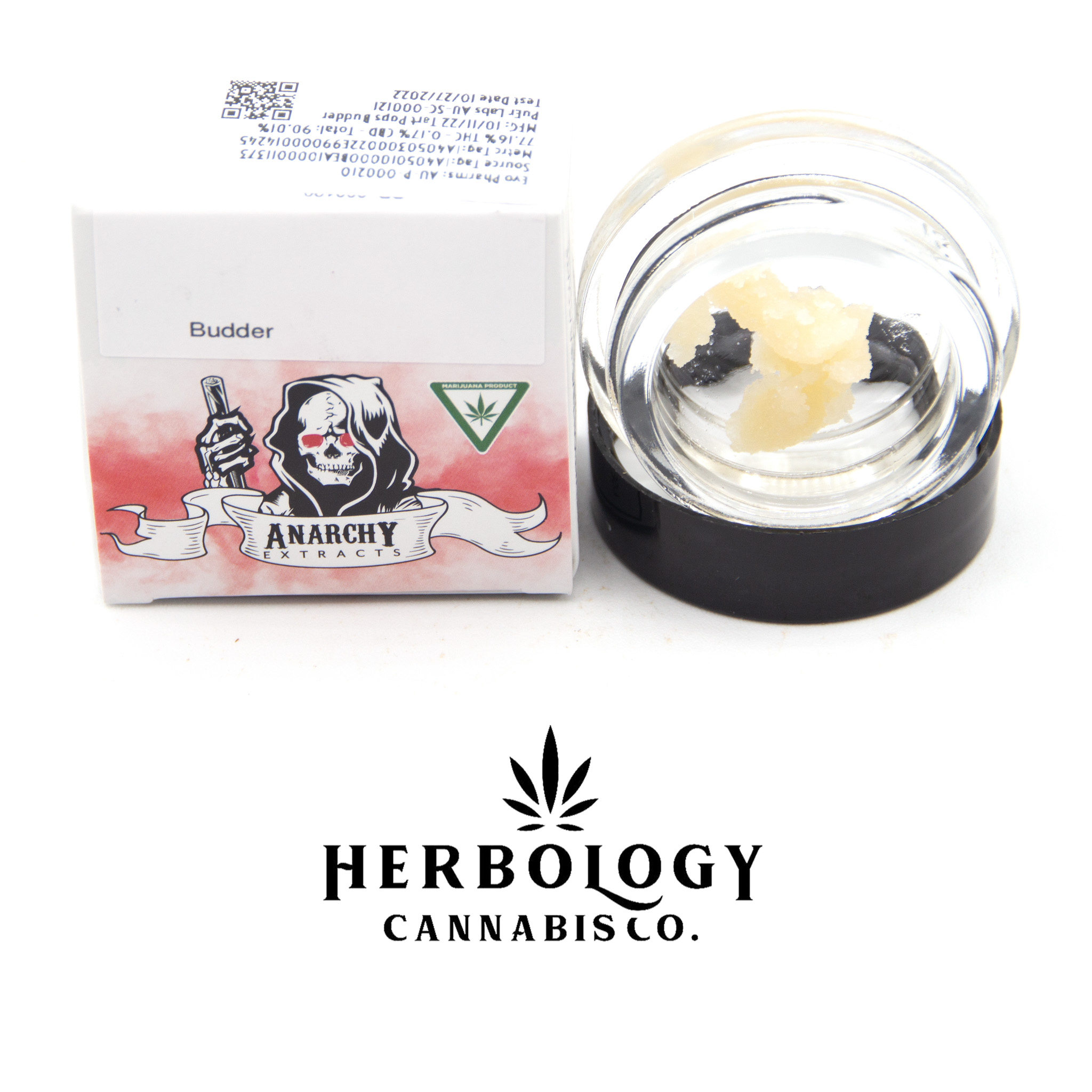 Photograph of product: Anarchy | Budder | Biscotti  | 1g