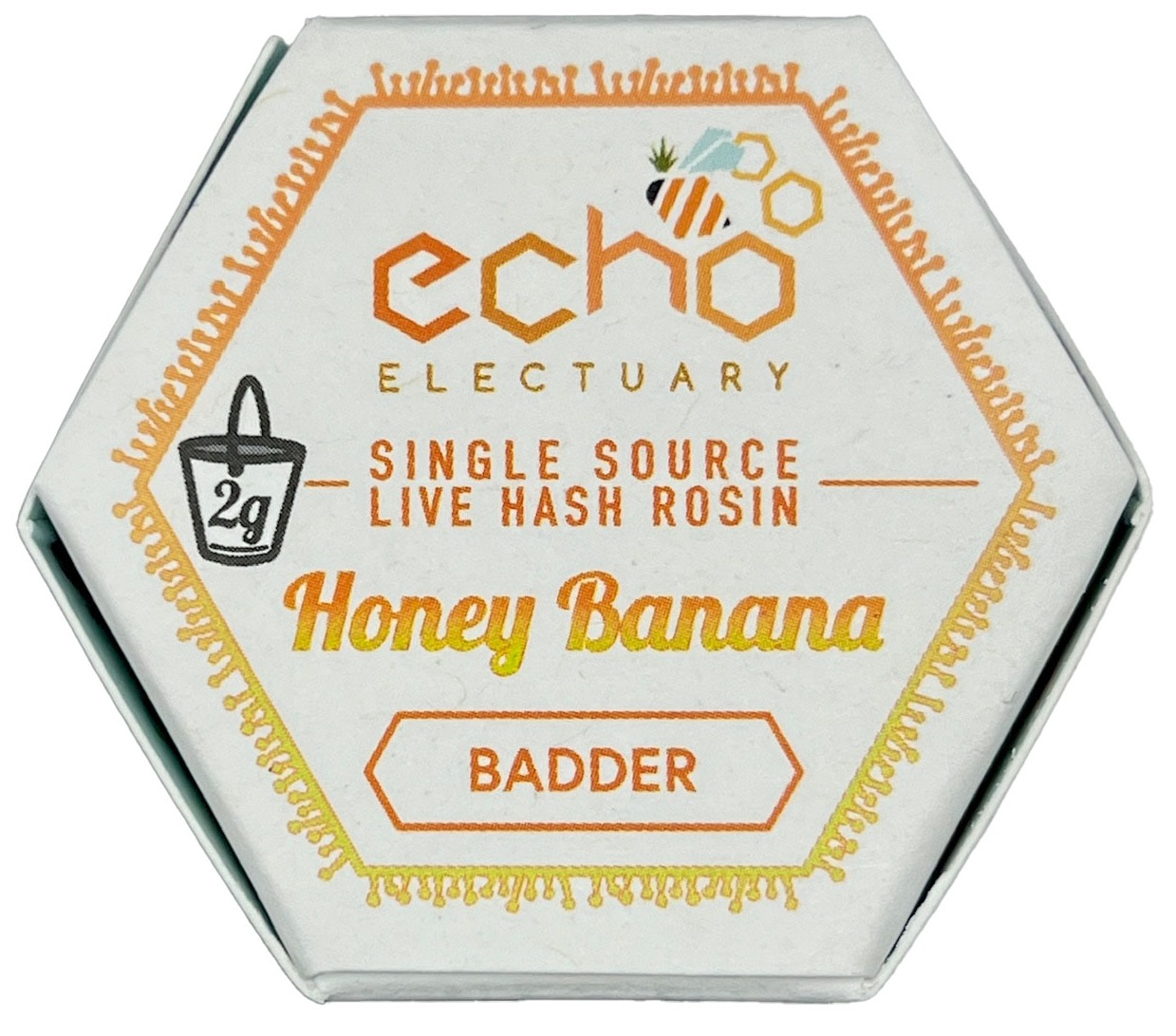 Photograph of product: Honey Banana - Live au chocolat Rosin (BUCKET)