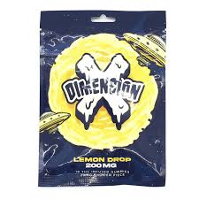 Photograph of product: Dimension X | Lemon Drop | 200MG Gummies
