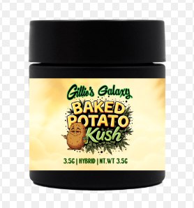 Photograph of product: Gillie's Galaxy - Baked Potato Kush - 3.5g