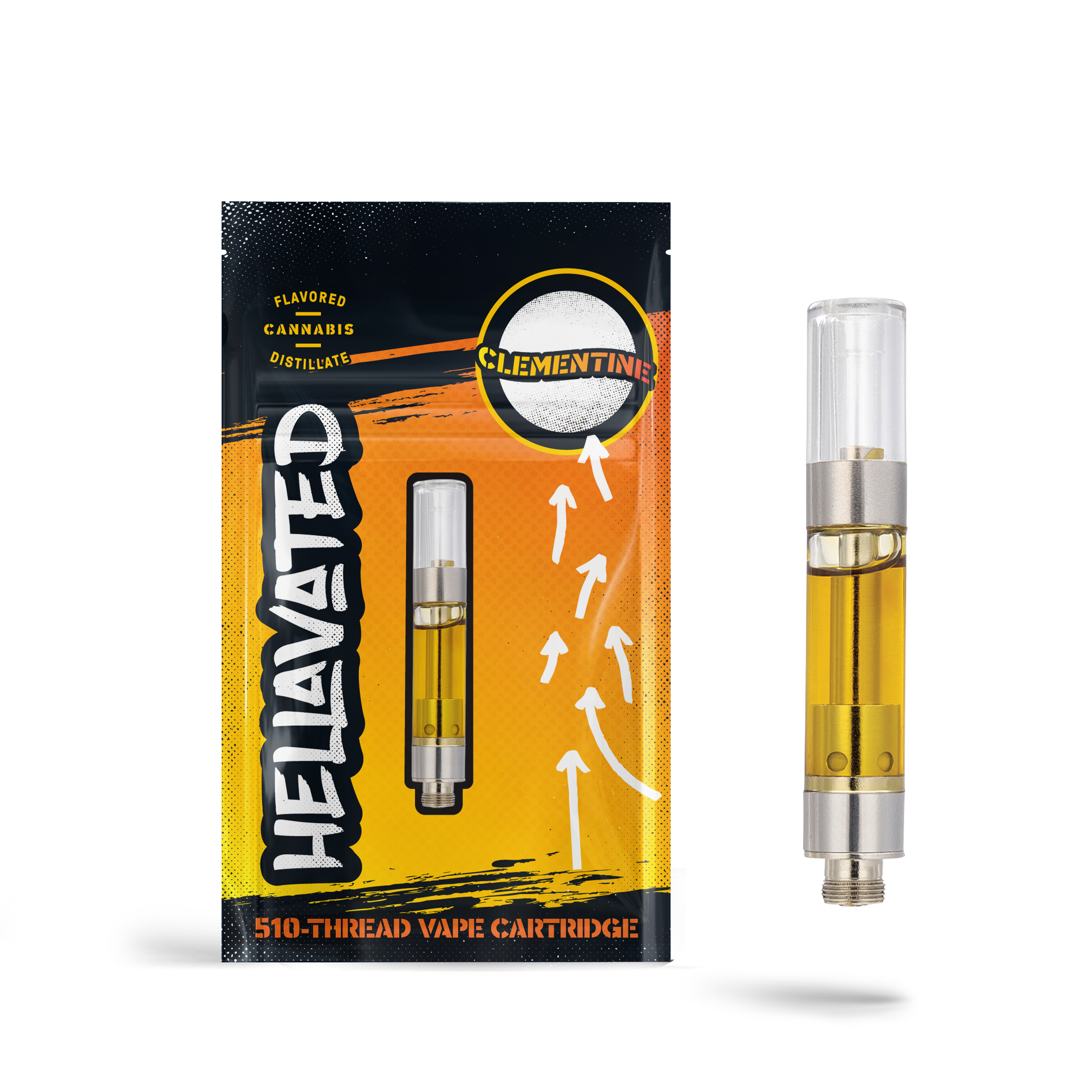 Photograph of product: Clementine Distillate Cartridge | 1g