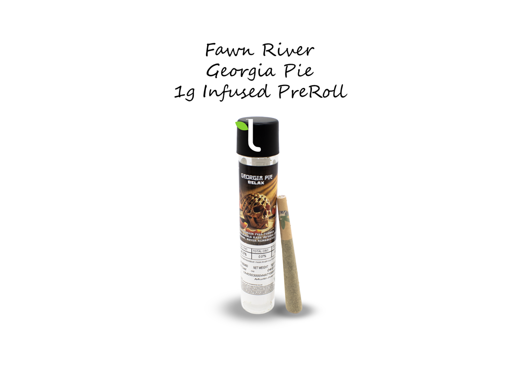 Photograph of product: Fawn River | Georgia Pie | 1G Stoned to the Bone Preroll