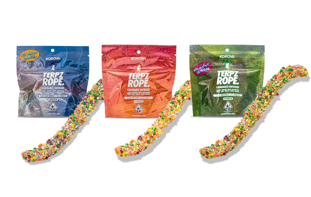 Photograph of product: GRAPE 100MG TERPZ ROPE