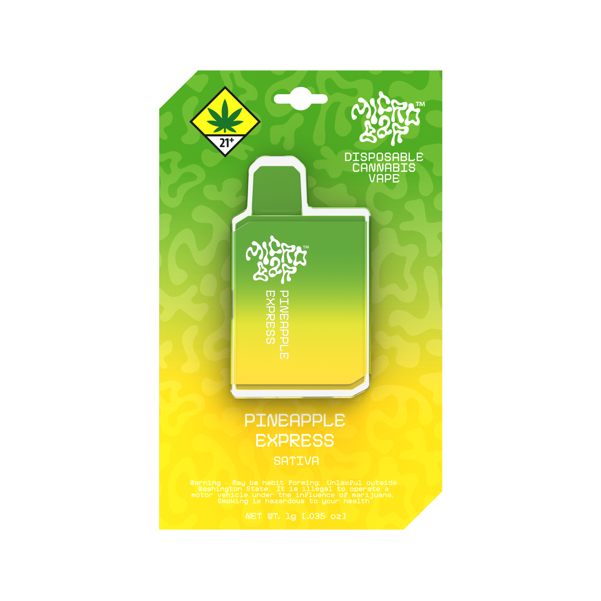 Photograph of product: Pineapple Express Disposable | 1g