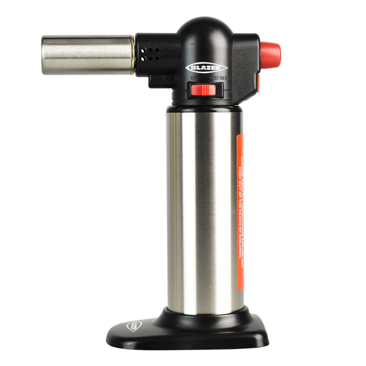 Photograph of product: Blazer Big Buddy Torch Lighter - 7" Stainless Steel (TAX INCLUDED)