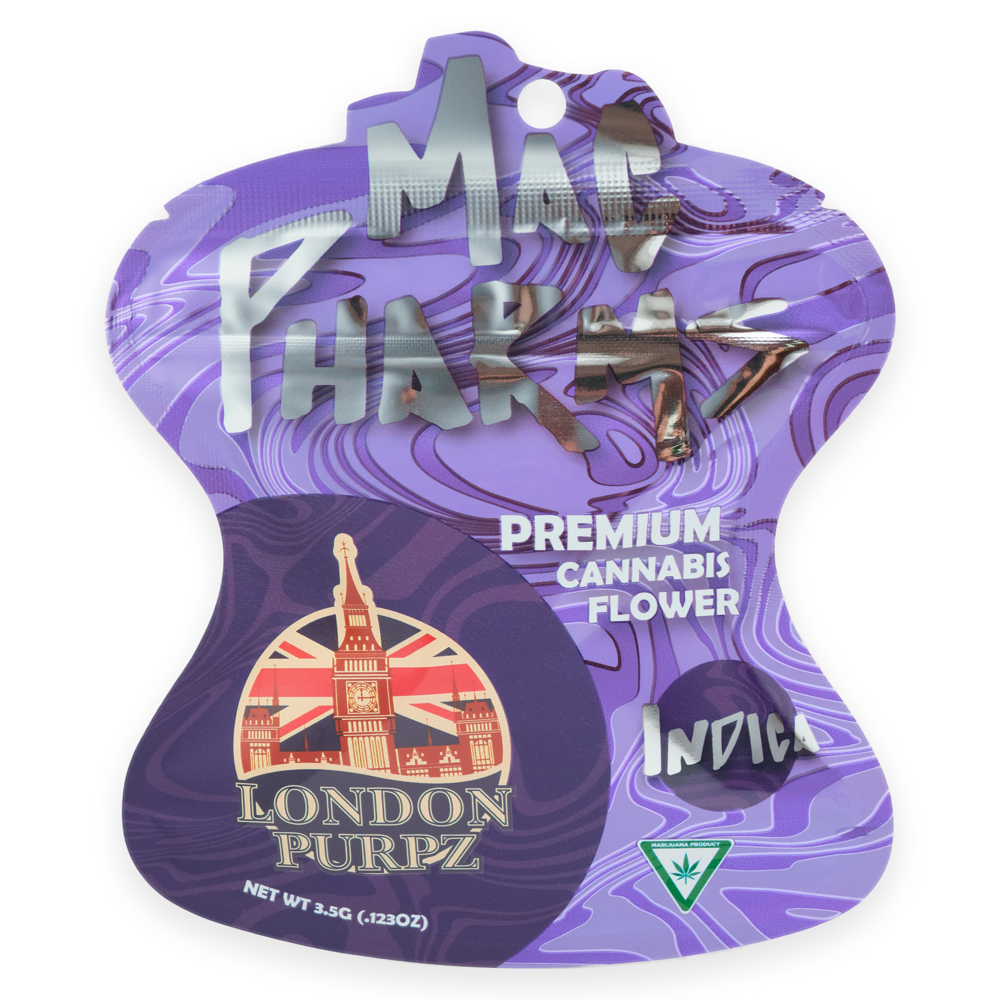 Photograph of product: London Purpz | 3.5G Bag