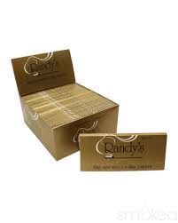 Photograph of product: High MNT. Imports | Accessories | Randy's Gold Wired Rolling Papers King Size