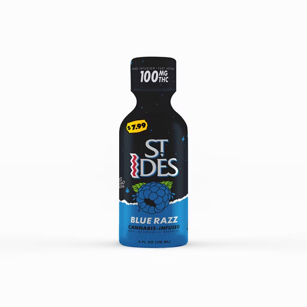 Photograph of product: Blue Raz Shot