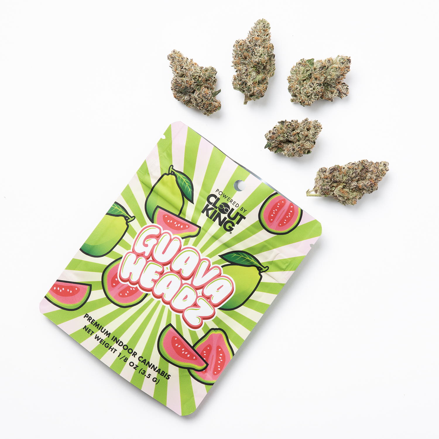Photograph of product: Clout King | Guava Headz | 3.5g