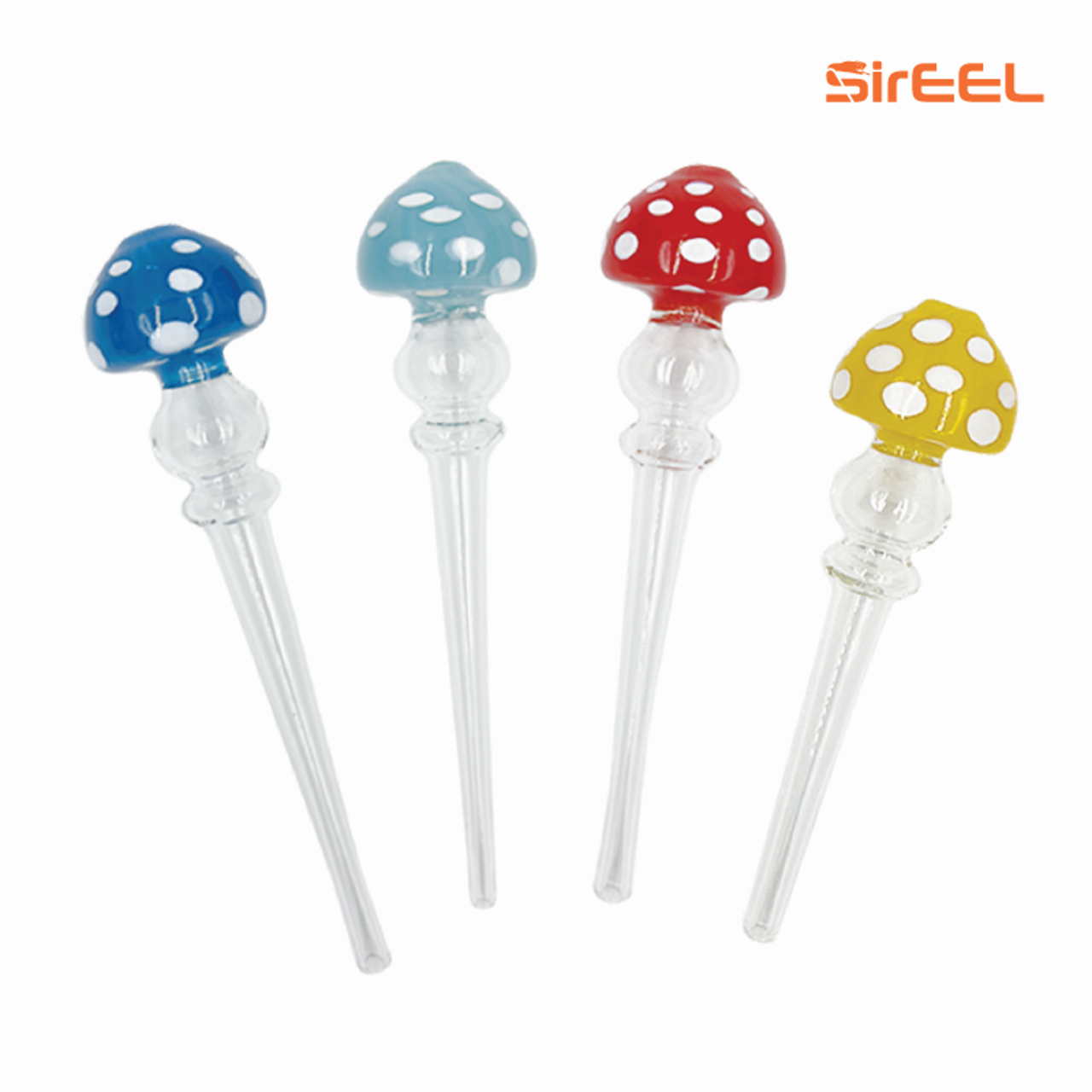 Photograph of product: SirEEL Mushroom Mouth Dab Straw 6"