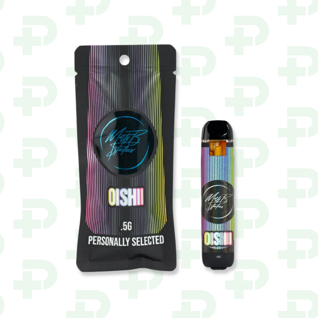 Photograph of product: Matty B Stackers Live Rosin Disposable - Oishii