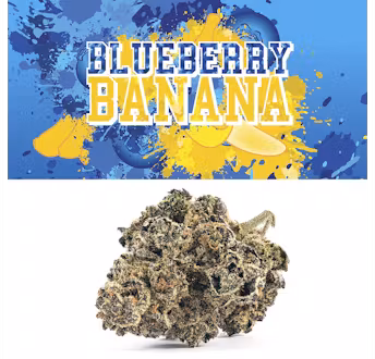Photograph of product: Cookies / Pre-Roll / Blueberry Banana