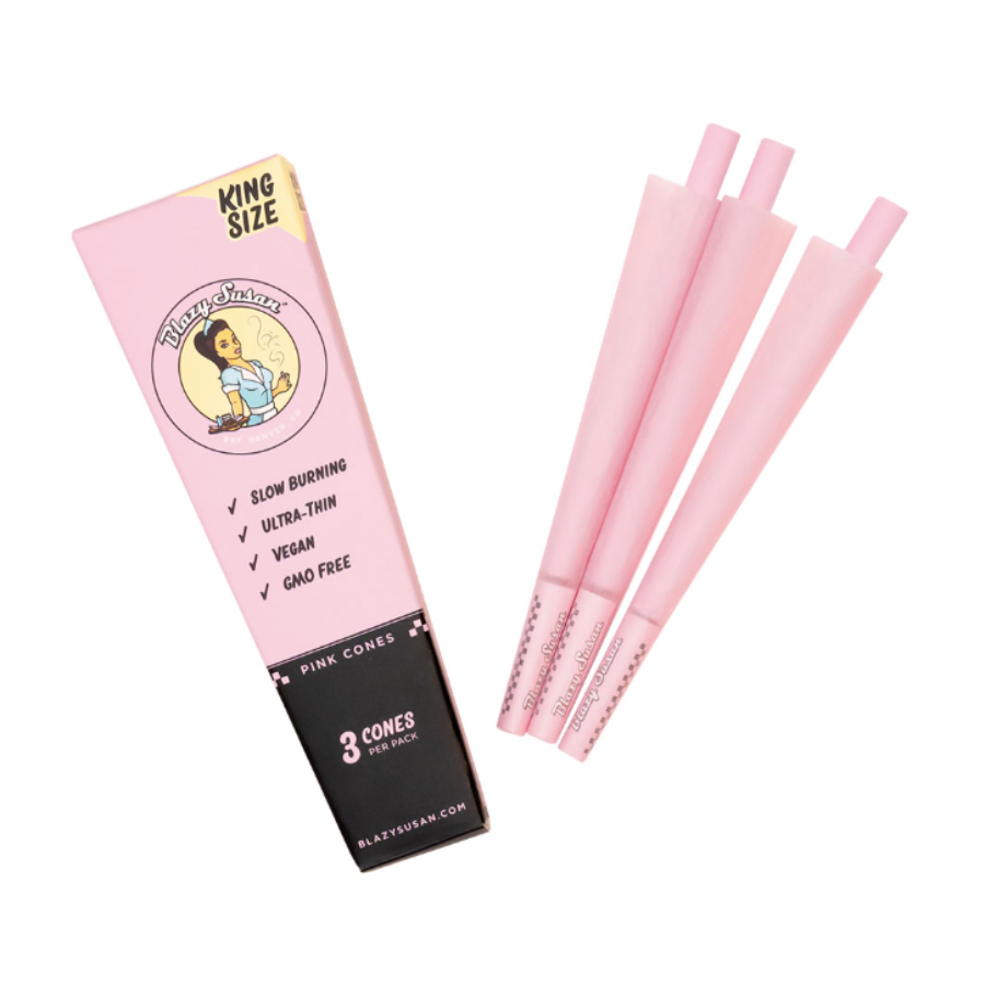 Photograph of product: Blazy Susan King Size 3pk Cones - Pink - BOTH