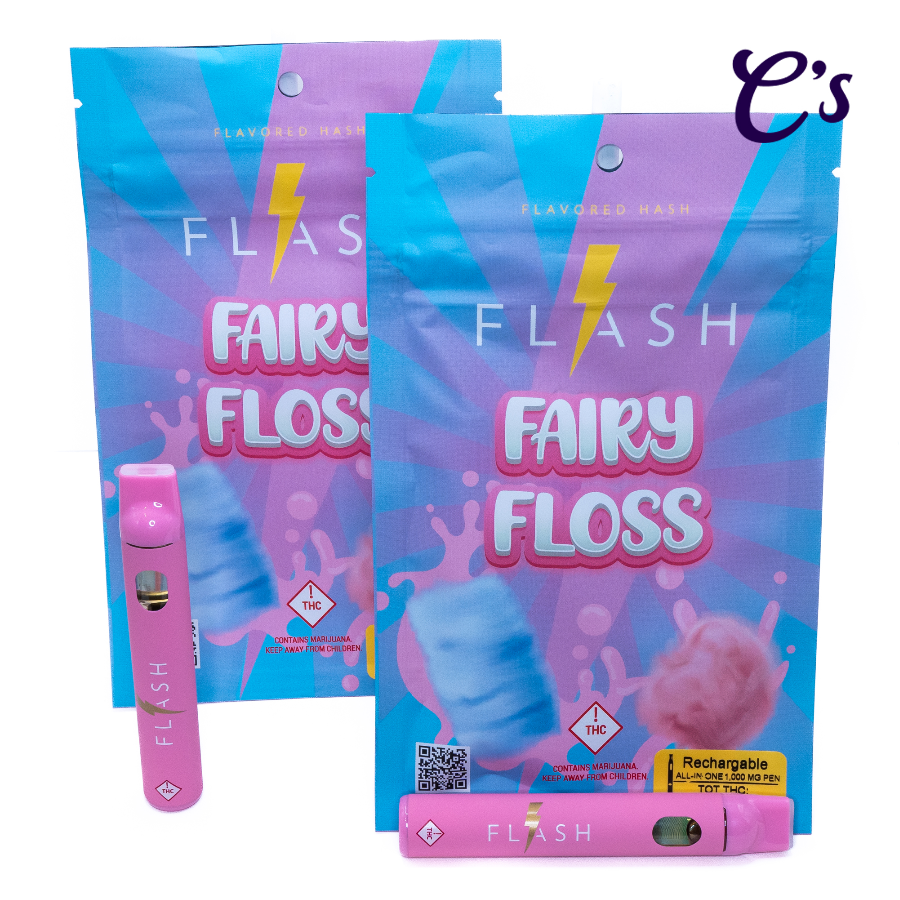 Photograph of product: Harmony | Flash Disposable | Fairy Floss 1g