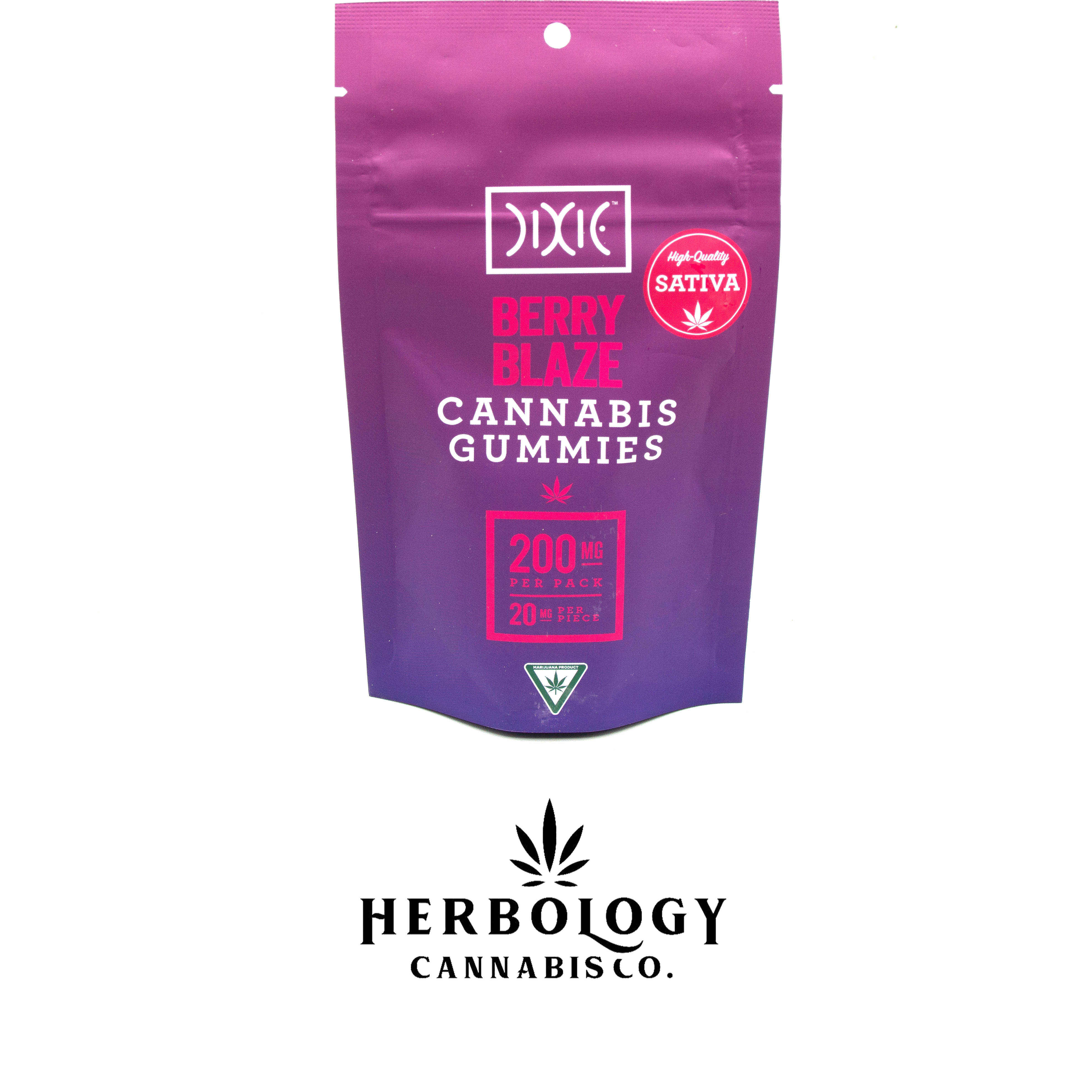 Photograph of product: Dixie | Gummy | Berry Blaze | 200mg