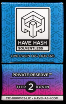 Photograph of product: TALLYMON 1G LIVE ROSIN - TIER 2